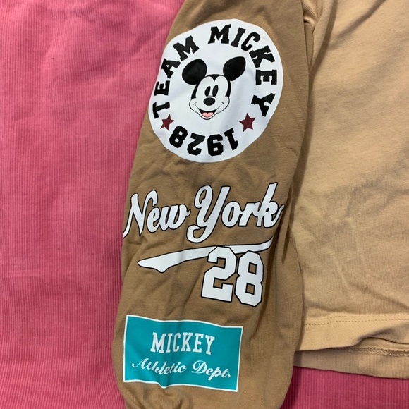 Zara Mickey Mouse long sleeve, cotton polo shirt - Picture 4 of 7